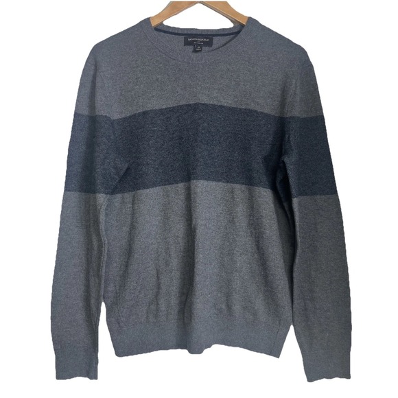 Banana Republic Other - Banana‎ Republic Eco Sweater Men's M Medium Tree Neck Pullover